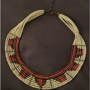 Beaded Boho Style | Necklace | Condition: Great | Bead Weaving
